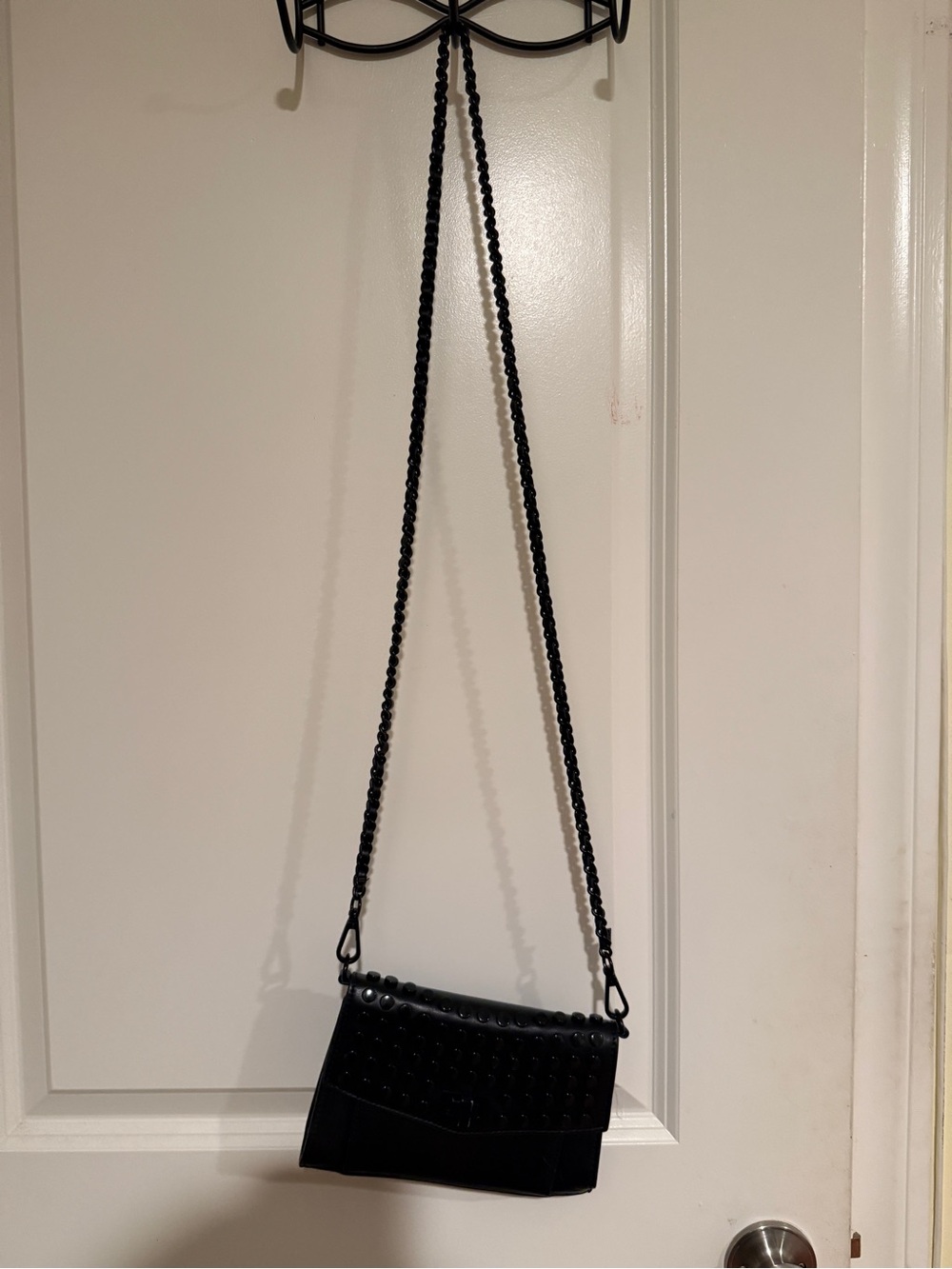 ⛓️ Used- Steve Madden Studded Chain Strap Crossbody Bag